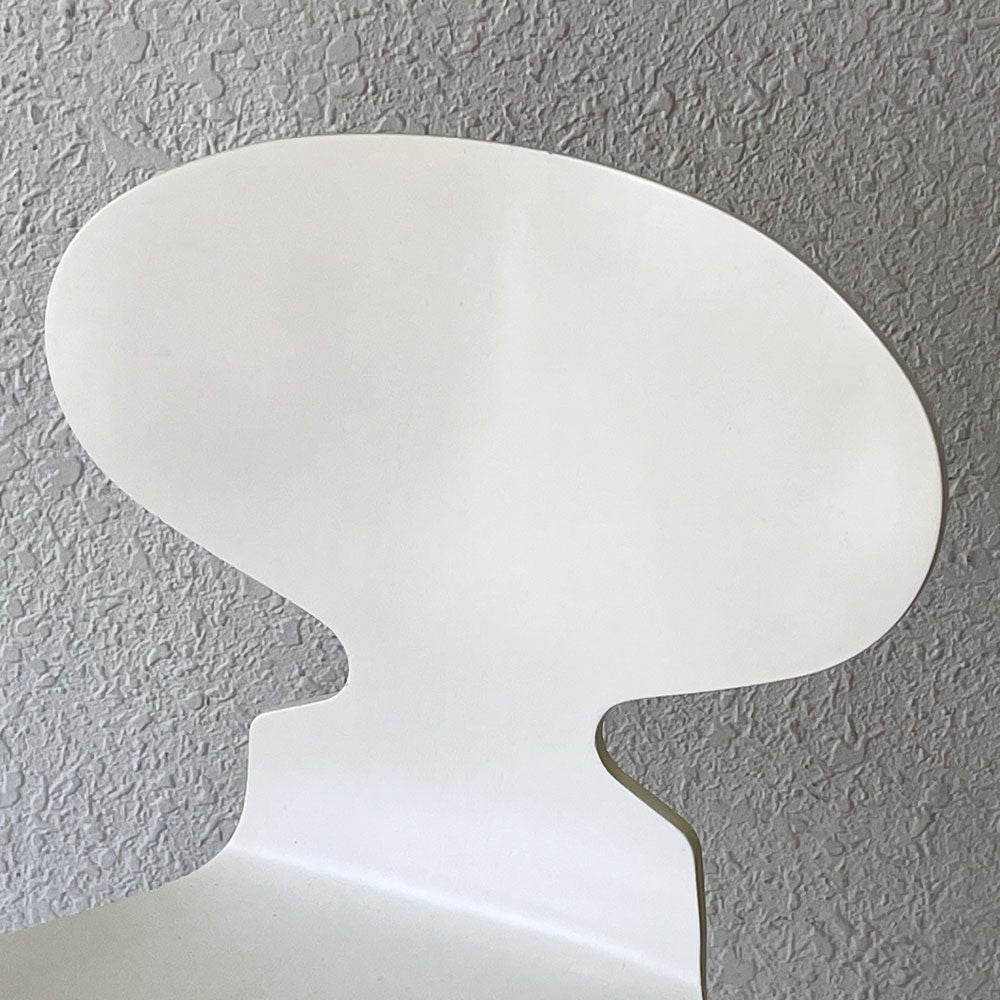 フリッツハンセン Fritz Hansen アントチェア アリンコチェア 4本脚 3101 ホワイト アルネ・ヤコブセン 北欧家具 ◇