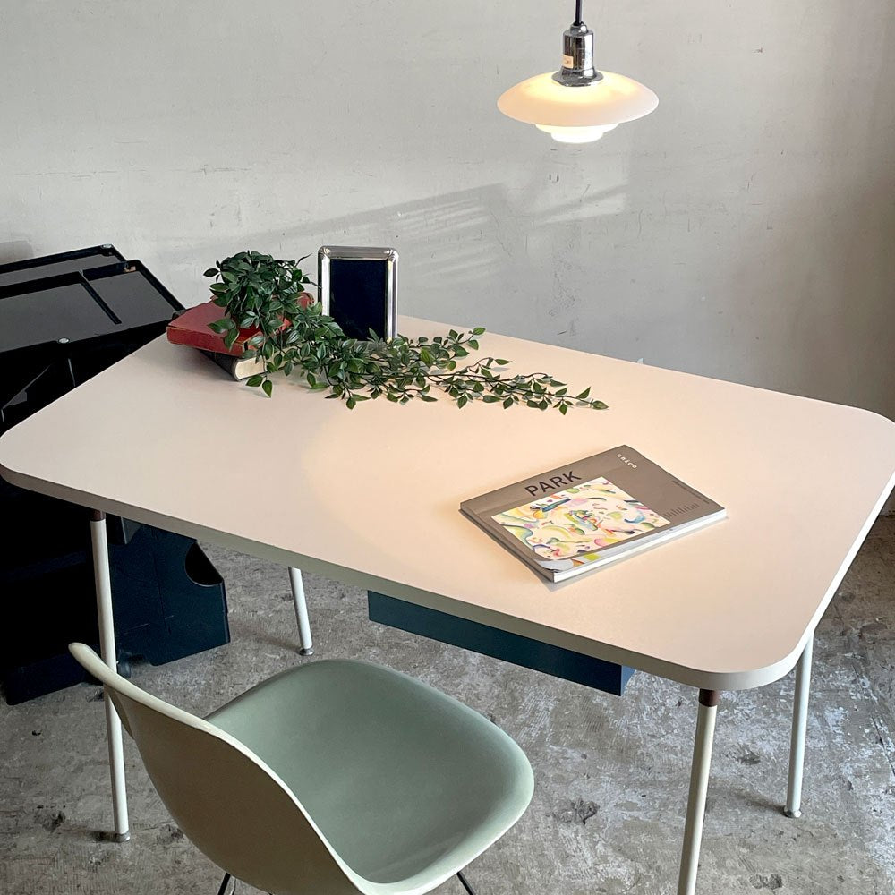 イデー HARDWARE by IDEE タスクテーブル TASK TABLE デスク 1ドロワー ラミネート天板 机 作業台 W120cm 廃番 ■