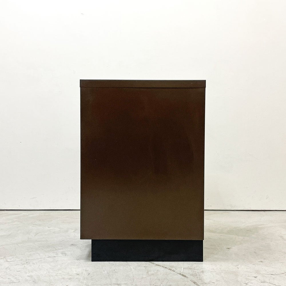 ビスレー BISLEY ベーシック BASICシリーズ A3キャビネット BA3/10 10段 デスクキャビネット ブラウン オフィス家具 英国 現状品 ●