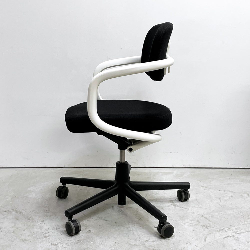 ヴィトラ vitra オールスター Allstar オフィスチェア デスクチェア ホワイト × ブラック ファブリック コンスタンチン・グルチッチ 参考定価￥163,900- ●