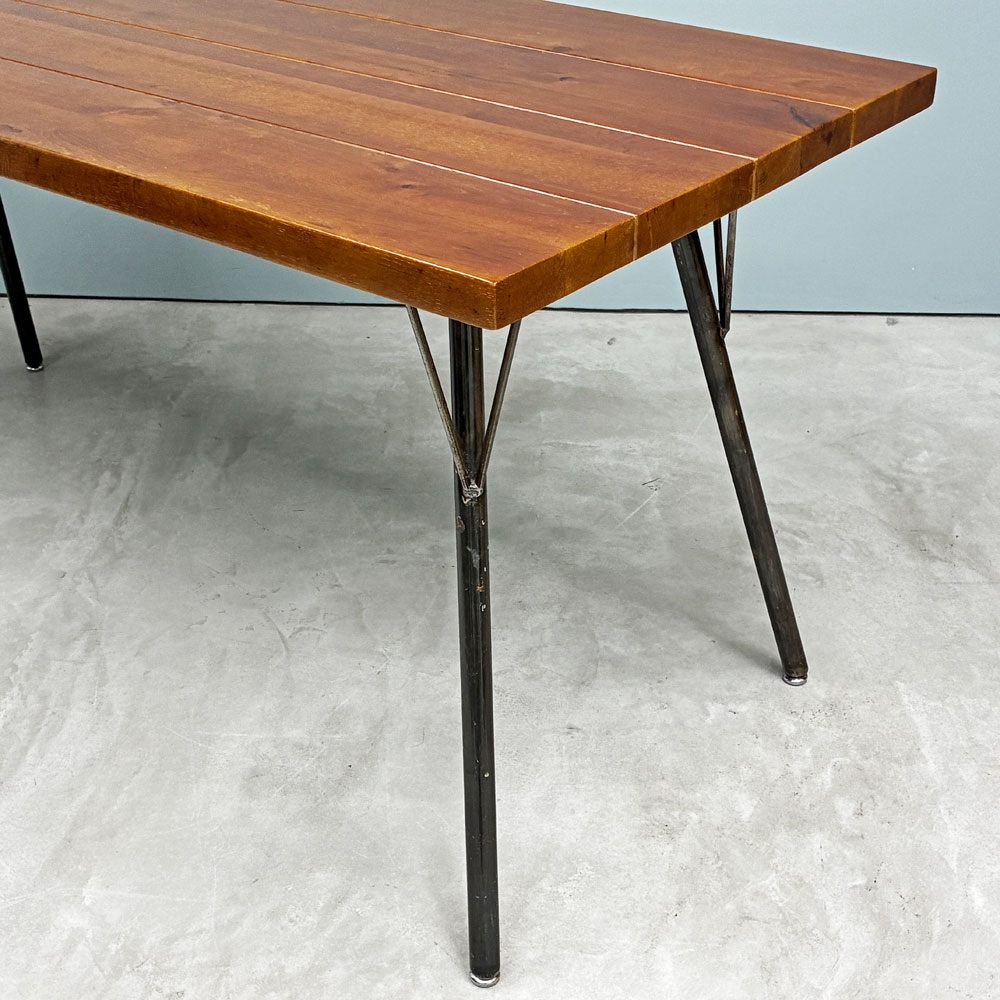 アクメファニチャー ACME Furniture グランビュー ダイニングテーブル GRANDVIEW DINING TABLE オーク無垢材 W150cm インダストリアルデザイン ◎