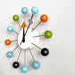 ヴィトラ vitra ボールクロック Ball Clock マルチカラー ウォールクロック 掛け時計 クオーツ式 33cm ジョージ・ネルソン 箱付 新品未使用 ■