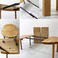 デンマーク ビンテージ Danish vintage オーク材 エクステンション ダイニングテーブル ラウンド 伸長式 Φ120cm 北欧家具 ●