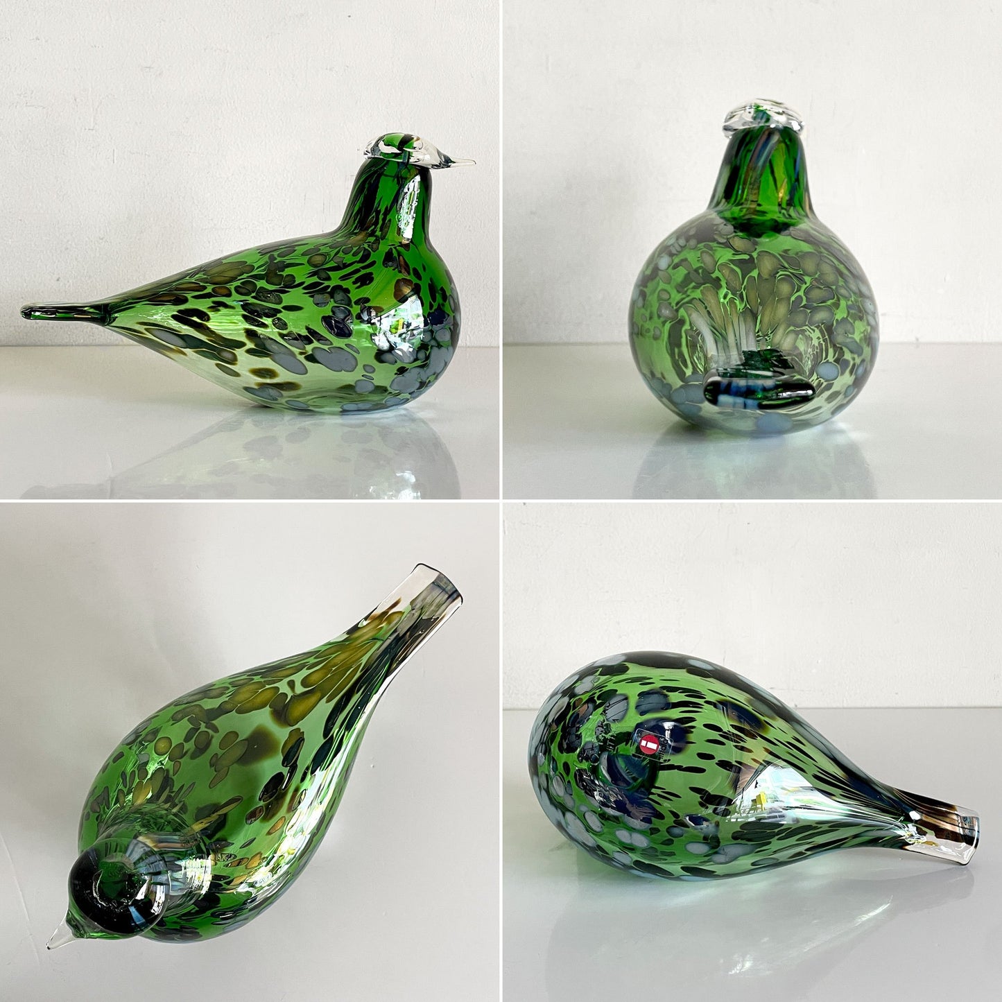 イッタラ バード iittala バーズバイトイッカ Birds by Toikka ドーヴ Dove グリーン 2019年限定 スコープ別注 オイバ トイッカ Oiva Toikka 箱付 北欧雑貨 ■