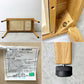 無印良品 MUJI オーク無垢材 パーソナルデスク 学習机 2ドロワー 引出し付き ナチュラルスタイル W110cm ●
