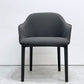 ヴィトラ Vitra ソフトシェル SOFTSHELL アームチェア 4レッグベース ロナン＆エルワン・ブルレック ダークグレー 定価111,100円 ●