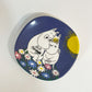 アラビア ARABIA ムーミン Moomin 月光 Moonshine プレート 飾り皿 1991-1997 廃番 フィンランド 北欧食器 B ◎