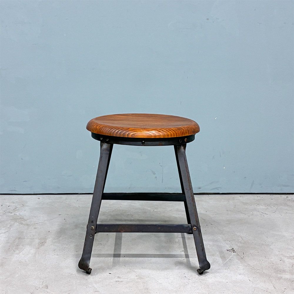 アクメファニチャー ACME Furniture グランドビュー ロー スツール GRANDVIEW LOW STOOL インダストリアル 廃番品 ◎
