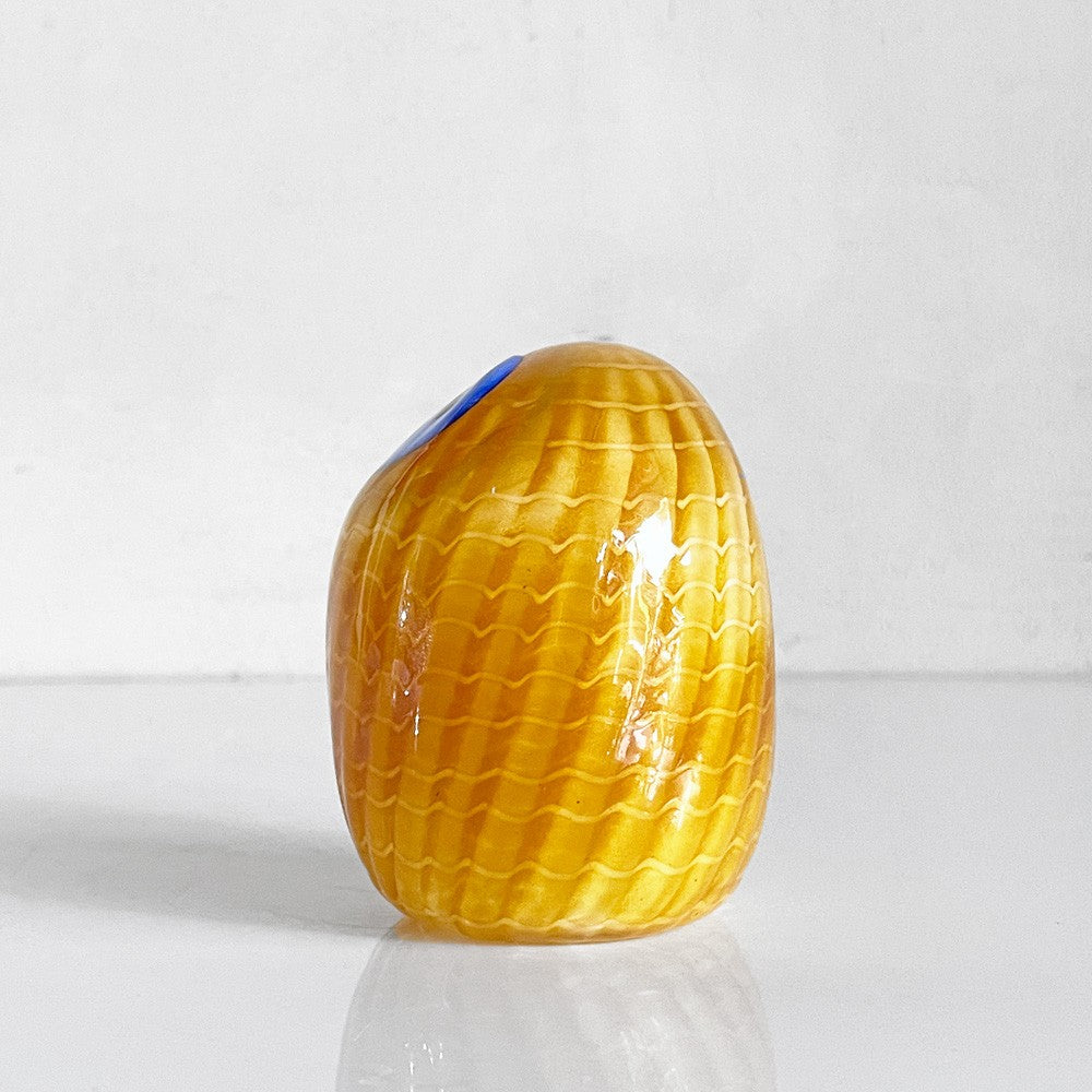 イッタラ iittala バーズバイトイッカ Birds by Toikka フクロウ Northern Owl Yellow No.916 SCOPE別注 箱付 オイバ・トイッカ イッタラバード ガラス ハンドメイド 北欧雑貨 ■