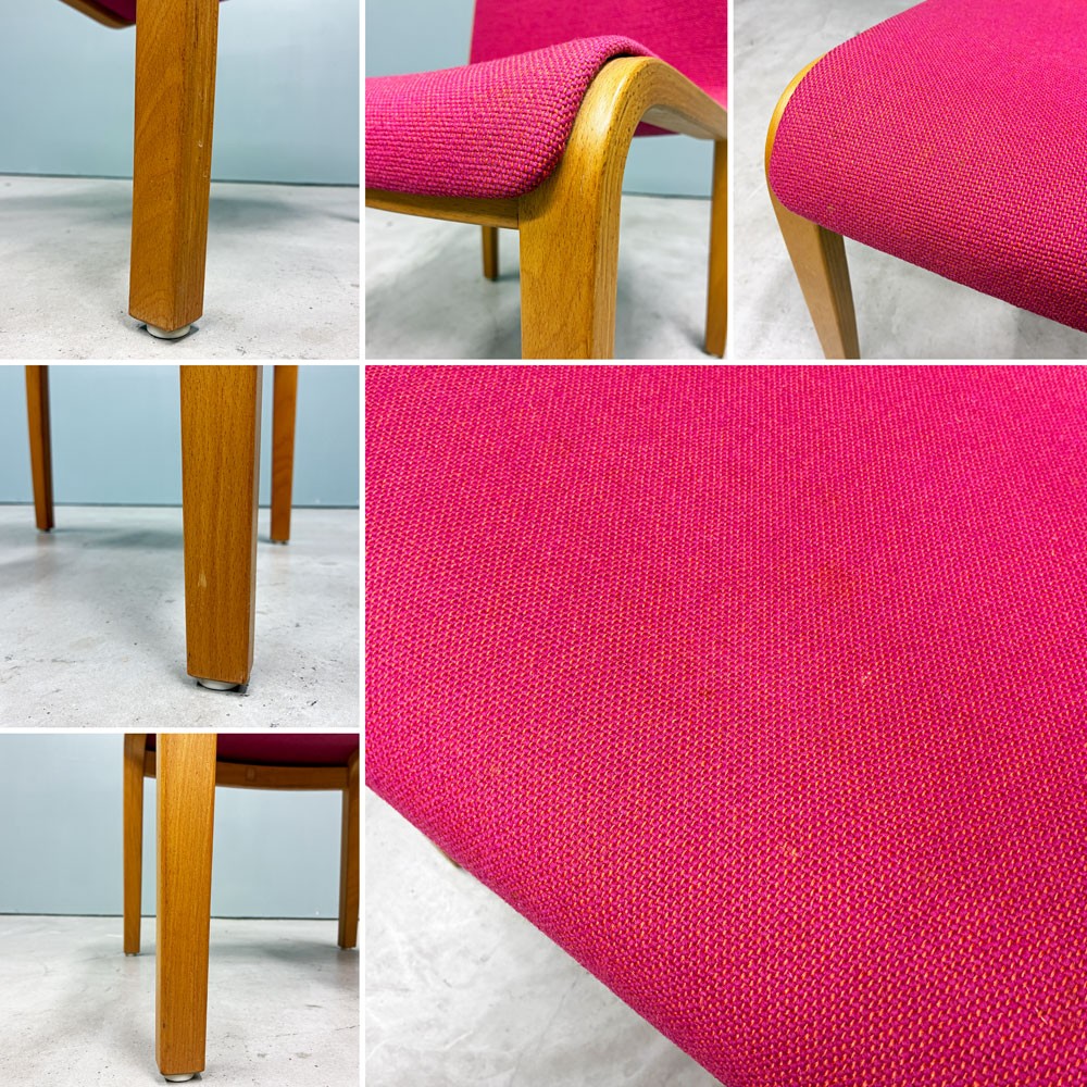 ノル Knoll 1305 アームレスチェア サイドチェア ダイニングチェア プライウッド ビル・ステファン Bill Stephens ビンテージ ミッドセンチュリー ◎