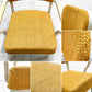 スチールケース Steelcase タンカーチェア ペインテッドスチール × ファブリック US ビンテージ Vintage レトロ インダストリアル ●