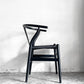 カールハンセン＆サン Carl Hansen & Son CH24 Yチェア オーク材 ブラックラッカー×ブラックペーパーコード ハンス・J・ウェグナー デンマーク 北欧家具 ■