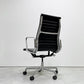 ハーマンミラー Herman Miller アルミナムグループ エグゼクティブチェア ハイバック レザーシート 本革 ブラック 5本脚 C&Rイームズ ミッドセンチュリー ●