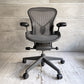 ハーマンミラー Herman Miller アーロンチェア Aサイズ リマスタード ライト グラファイトベース ビル・スタンフ ＆ ドン・チャドウィック ♪