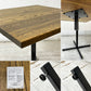アクメファニチャー ACME Furniture グランビュー GRANDVIEW カフェテーブル オーク無垢材 スチール W65cm インダストリアル ●