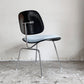 ハーマンミラー Herman Miller ツーピースプラスチックチェア Two Piece Plastic Chair DCM ライトブルー ファブリック ビンテージ ミッドセンチュリー イームズ ■