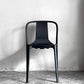 ヴィトラ Vitra ベルヴィルチェア Belleville Chair ダイニングチェア スタッキングチェア ディープブラック ロナン & エルワン・ブルレック A ■