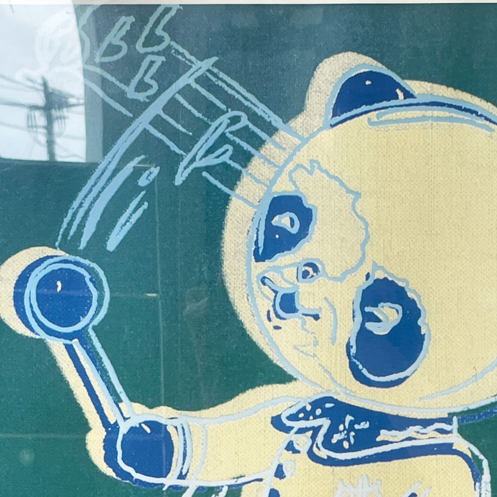 アンディウォーホル ANDY WARHOL 時計仕掛け パンダドラマー "Clockwork Panda Drummer" ポスター Art Now Gallery スウェーデン 額装品 ◇