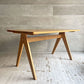 アーバンリサーチ URBAN research DOORS LIVING PRODUCTS ダイニングテーブル BOTHY 1350 オーク無垢材 定価 ￥88,000- ♪