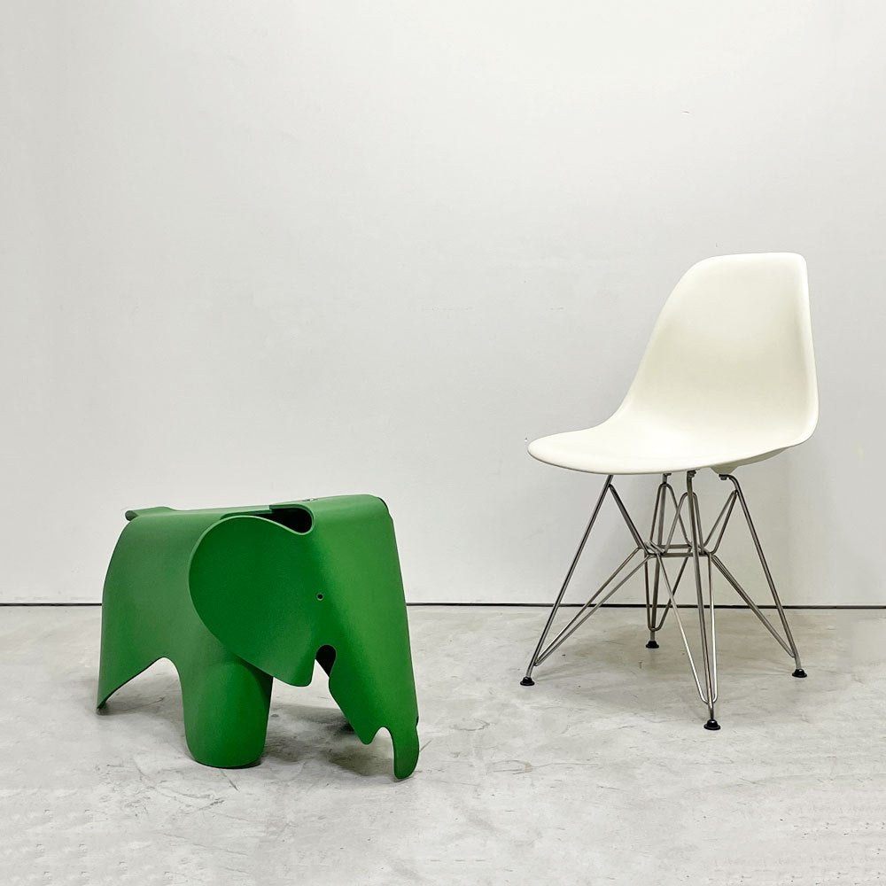 ヴィトラ Vitra イームズ エレファント Eames Elephant オブジェ チェア スツール グリーン ポリプロピレン 店舗什器 ●