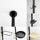 ドローアライン DRAW A LINE テンションロッド Tension Rod C + テーブル＆トレイ＆ブックスタンド＆フックA＆シューズラック付き ●