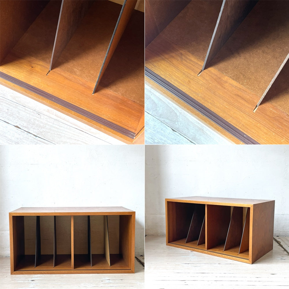 ジャパンビンテージ Japan Vintage レコードラック record rack ボックス収納 日本の古家具 古道具 ★