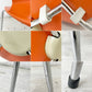 フリッツハンセン Fritz Hansen セブンチェア キッズ 子供イス アルネ・ヤコブセン Arne Jacobsen オレンジ 廃番色 ●