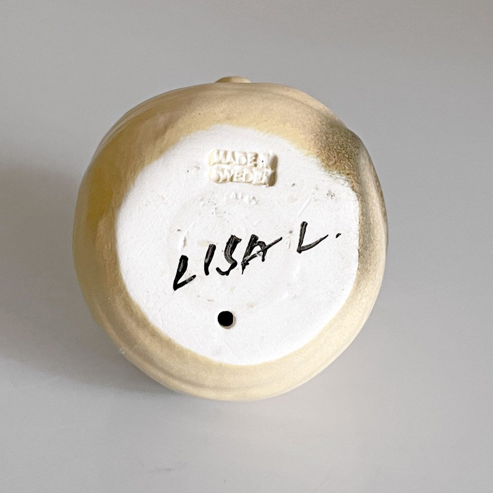 リサラーソン Lisa Larson 3匹のねずみ ホワイト 陶器 フィギュリン オブジェ Keramik Studion Gustavsberg スウェーデン 北欧雑貨 ■