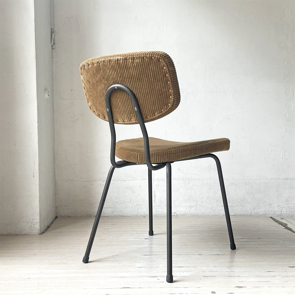 トラックファニチャー TRUCK FURNITURE スット ダイニングチェア SUTTO DINING CHAIR 張地 コーデュロイ×スチールフレーム インダストリアル 定価¥59,180- ★