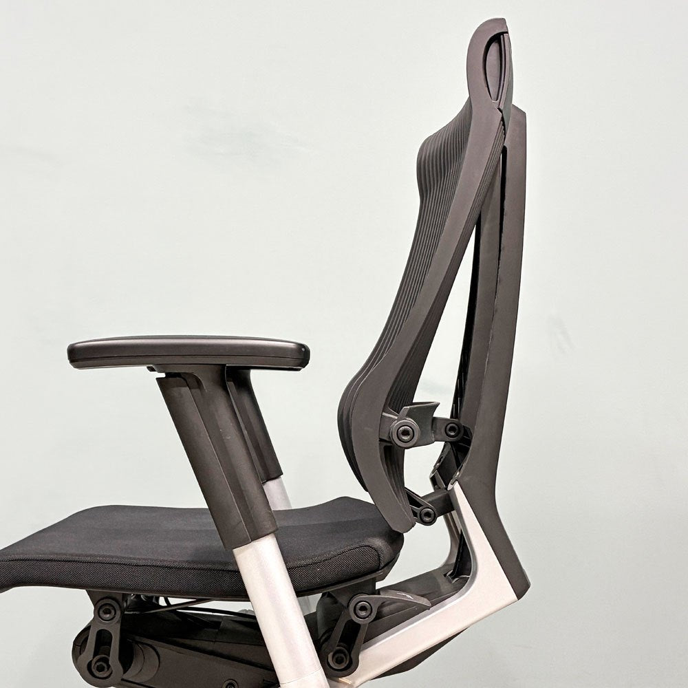 イトーキ ITOKI スピーナ Spina KE-727GV-T1T1 オフィスチェア デスクチェア エラストマー樹脂 アジャスタブル肘 昇降機能 ◎