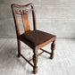 オークファニチャー Oak Furniture アンティークリプロダクションシリーズ AntiqueReproduction ダイニングチェア バルボスレッグ オーク無垢材 B ♪