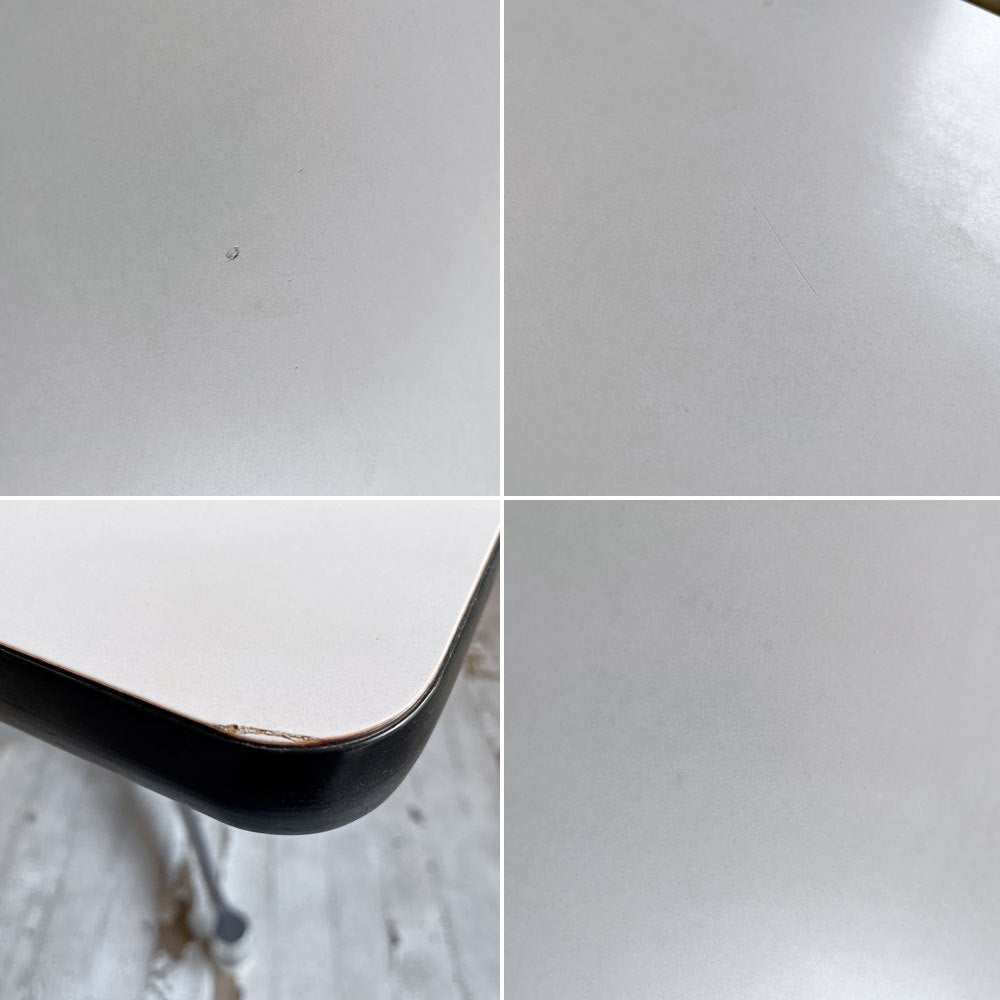 ハーマンミラー Herman Miller ビンテージ コントラクトテーブル スクエア ローテーブル コーヒーテーブル イームズ ミッドセンチュリー W60cm 廃番サイズ ♪