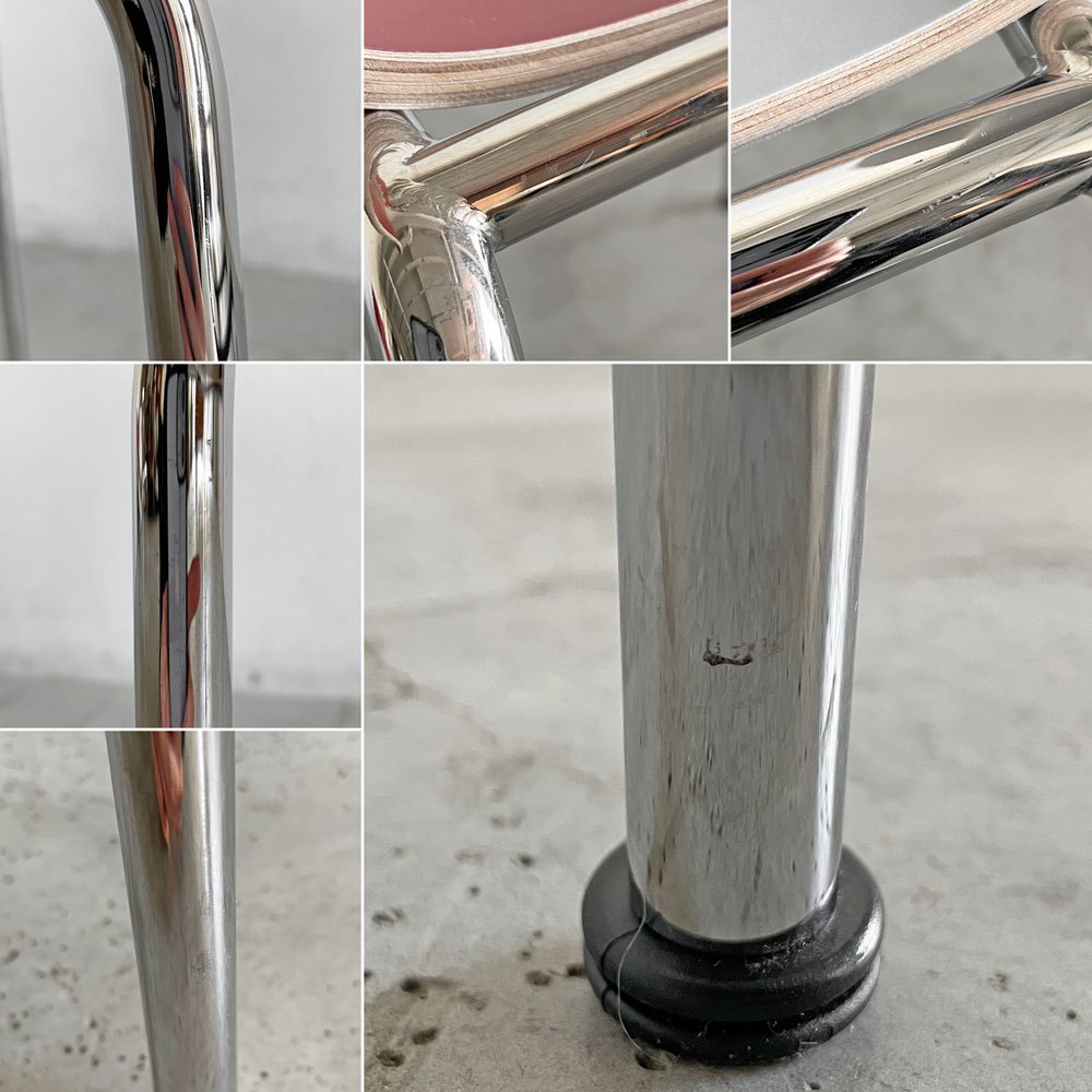 エンゲルブレヒト Engelbrechts チャリック CHAIRIK 101 スタッキングチェア 4本脚 バーチ材 3色 6脚セット 専用トローリー付 エリック・マグヌッセン 未使用保管品 〓