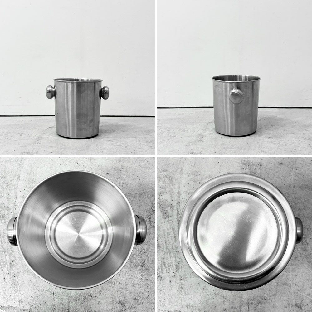 アレッシィ ALESSI ワインクーラースタンド 5059 エットーレソットサス + ステンレス ワインクーラー セット モダン イタリア 定価￥113,190～ ●