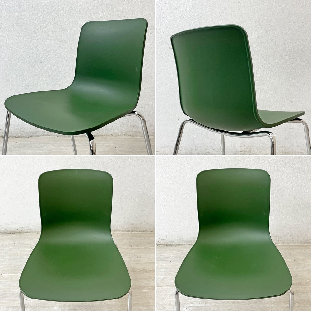 ヴィトラ vitra ハルチューブ HAL Tube サイドチェア ダイニングチェア スタッカブル ジャスパー・モリソン 2脚セット C ●