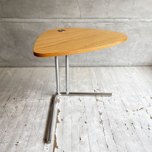 テクタ TECTA K22 サイドテーブル SIDE TABLE オーク材 高さ調整可 アクセル・ブロッホイザー アレキサンダーカルダー ドイツ バウハウス ♪