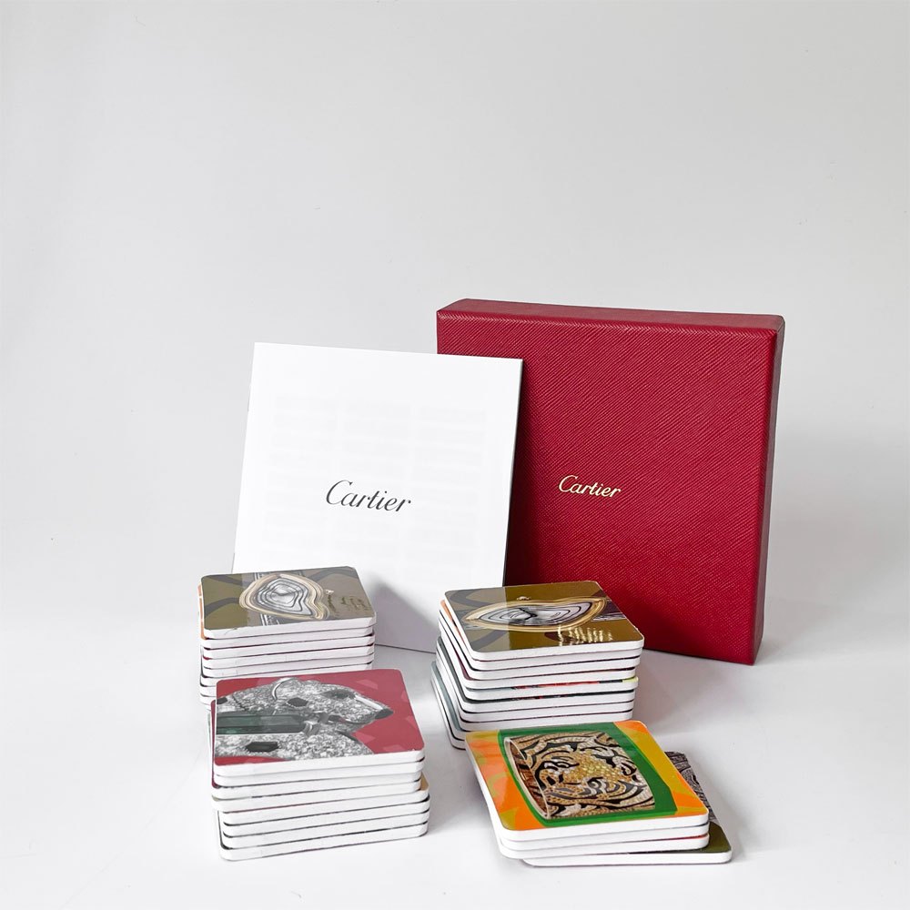 カルティエ Cartier カードゲーム メモリー Memory 神経衰弱 ノベルティ 非売品 説明書付き ★