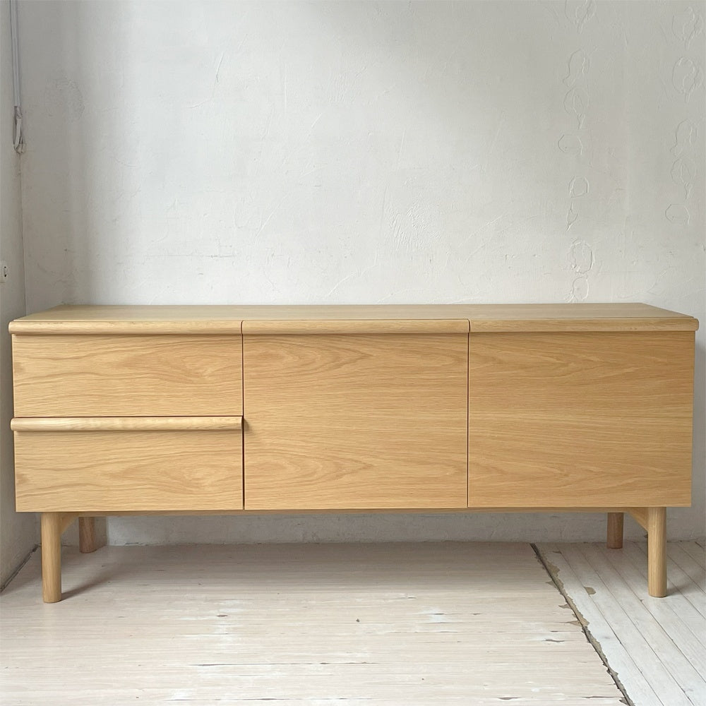 イデー IDEE スティルト サイドボード L STILT SIDEBOARD L Natural オーク材 ナチュラル マリナ・ボーティエ 美品 ★