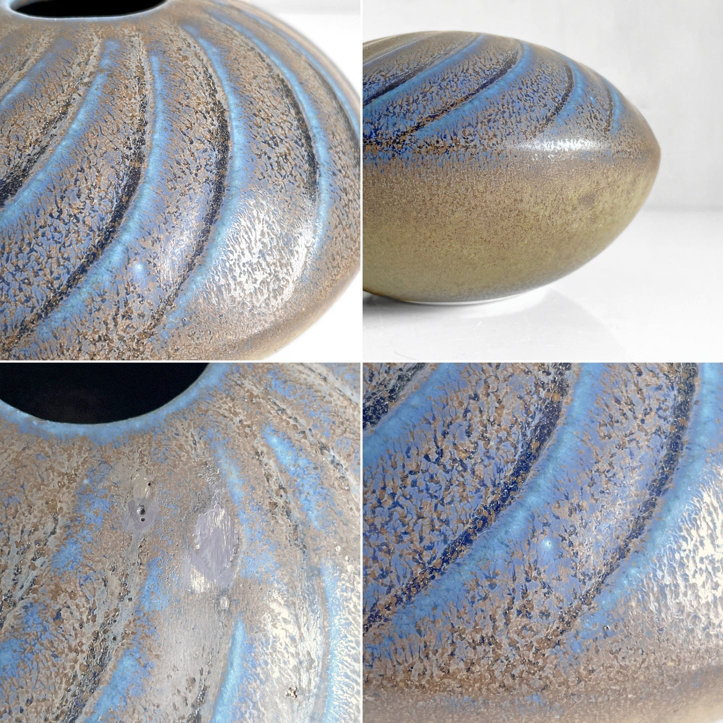 グスタフスベリ GUSTAVSBERG KAPA フラワーベース 花器 ヴィルヘルム・コーゲ Wilhelm Kage スウェーデン ビンテージ 北欧雑貨 ■