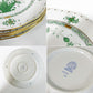 ヘレンド HEREND HVNGARY インドの華 プレート 5枚セット Φ30cm ハンドペイント 白磁食器 ハンガリー ●