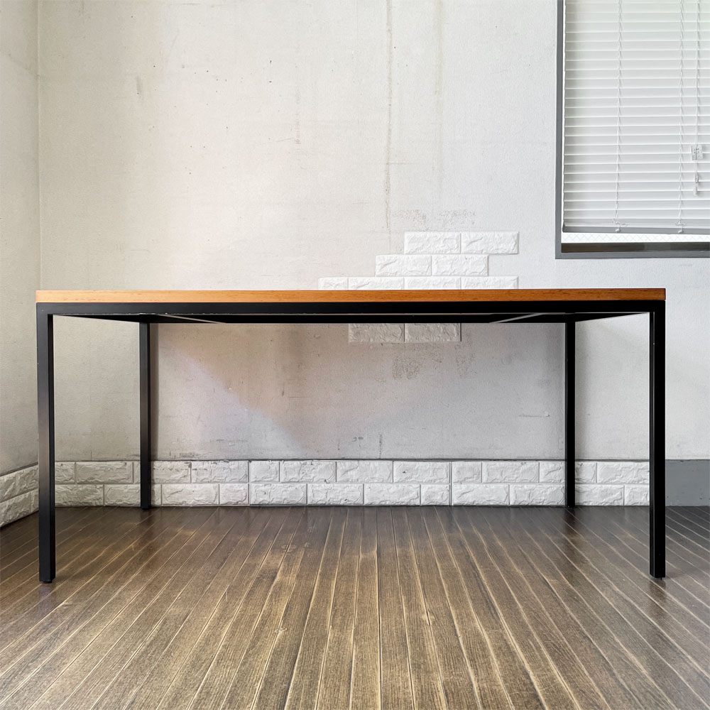 ランドスケーププロダクツ Landscape Products タイツ Tights Dining Table ダイニングテーブル W150cm チーク突板 廃番仕様 定価￥157,500- ◎