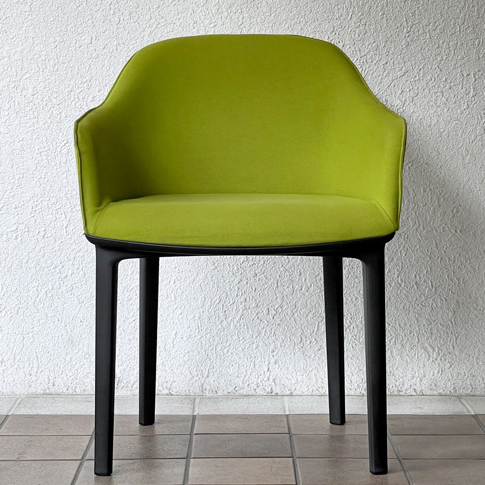 ヴィトラ Vitra ソフトシェル SOFTSHELL アームチェア 4レッグベース ロナン＆エルワン・ブルレック グリーン 定価111,100円 ◇