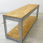 リオン LYON アングルシェルフ SLOTTED ANGLE SHELF 2段 AVボード インダストリアルデザイン P.F.S取扱い ●