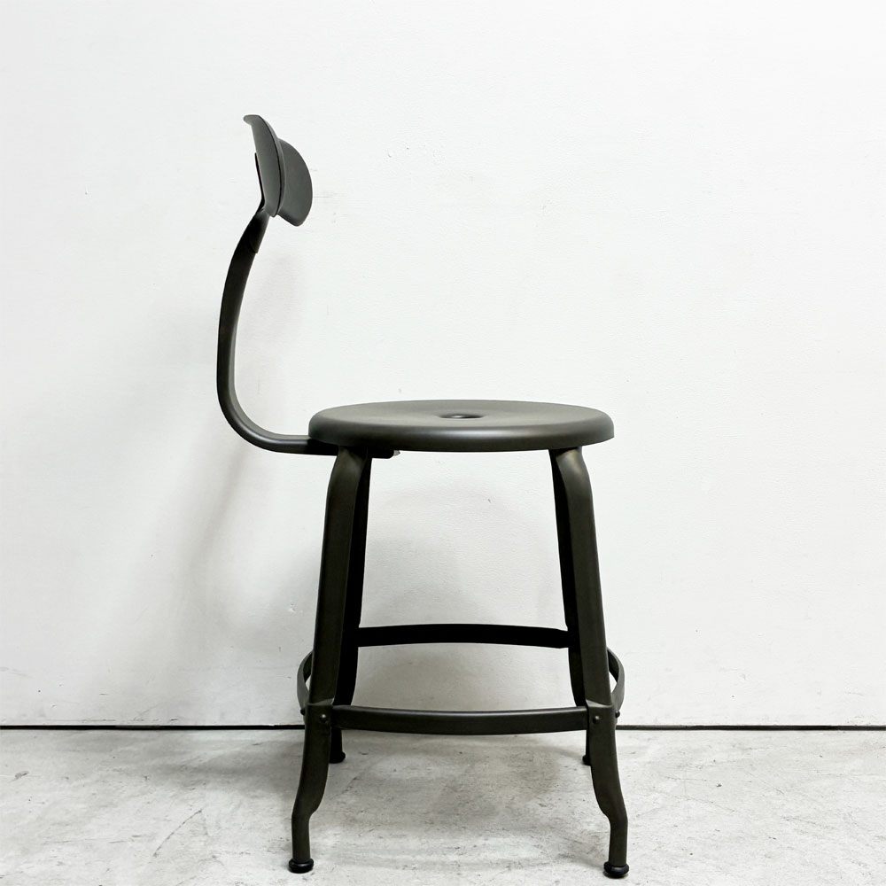フェールトラヴァイユ FER TRAVAIL ニコルチェア NICOLLE Chair SH45 ダイニングチェア スチール マットクリア仕上げ 別注モデル インダストリアル フランス D ●