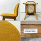 イデー IDEE コショネチェア COCHONNET CHAIR ダイニングチェア オーク材 ナチュラル ファブリック マスタード モダン B ●