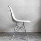 ハーマンミラー Herman Miller サイドシェルチェア サード 3rd ビンテージ FRP PVCレザー パーチメントカラー ロータイプ エッフェルベース イームズ ■
