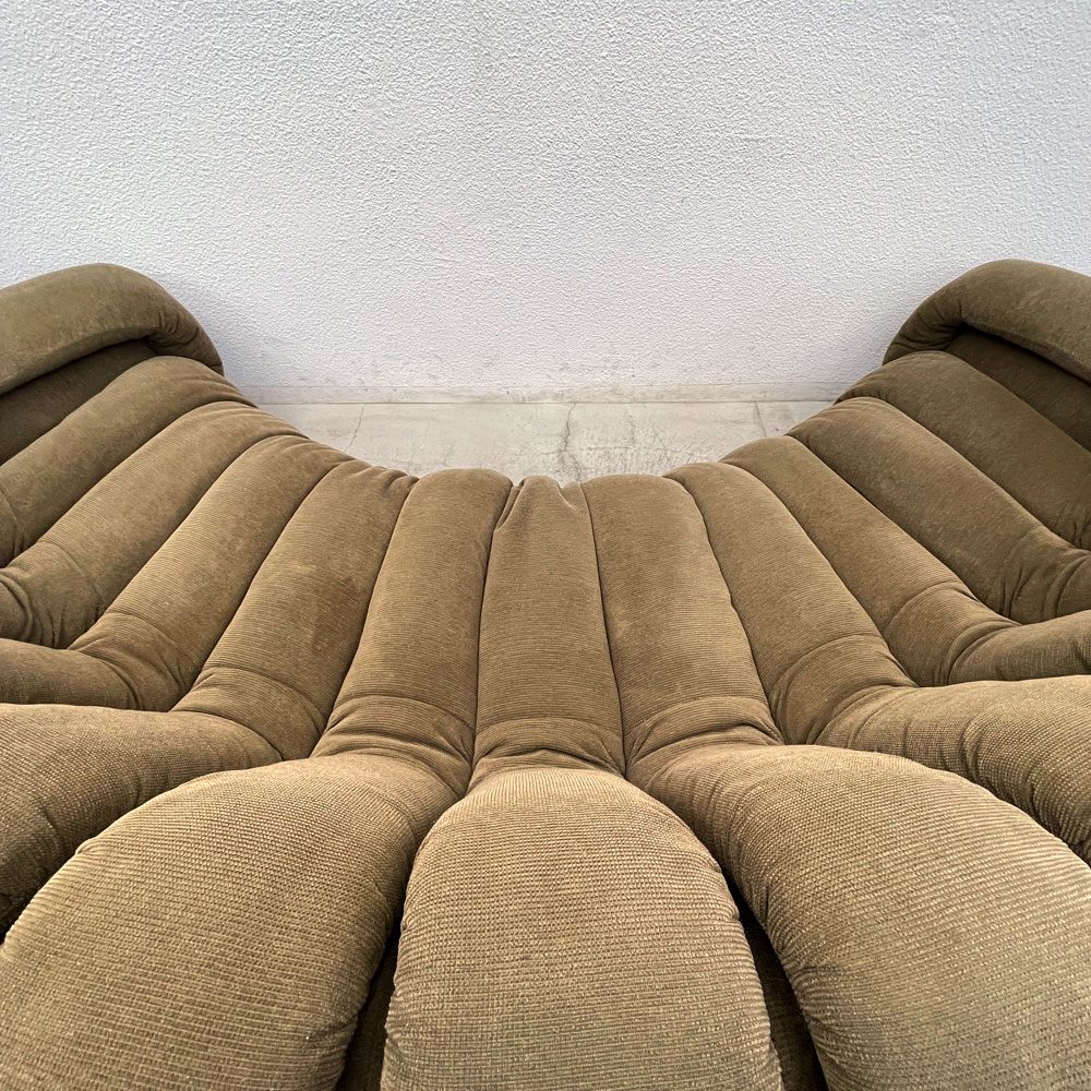 デセデ de Sede DS-600 スネークソファ Snake Sofa 13ピース ファブリック スイス ビンテージ モビリア mobilia IDC大塚 取扱 スペースエイジ ミッドセンチュリー 〓