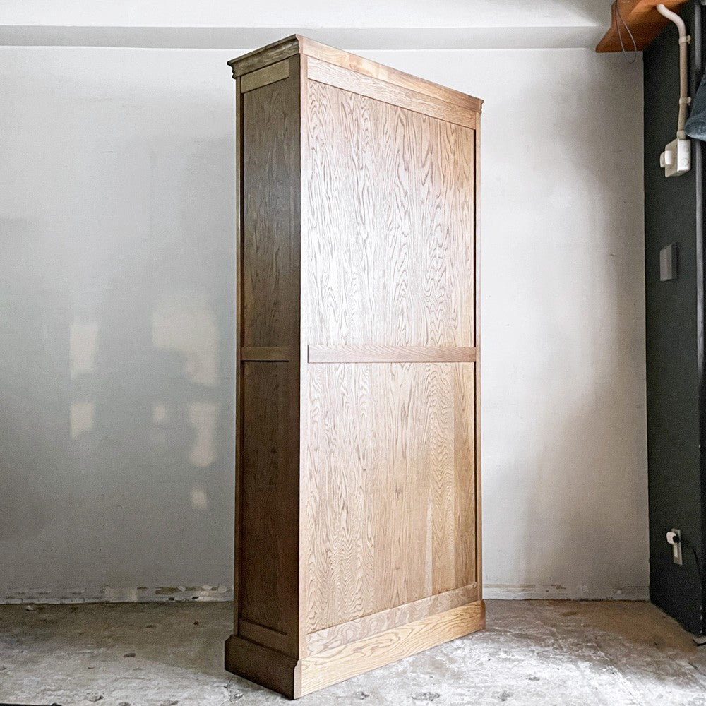 山室家具製作所 エスポアール ESPOIR No.115 オープン書棚850 6段 ブックシェルフ 本棚 ナラ材 H180cm 国産家具 ■