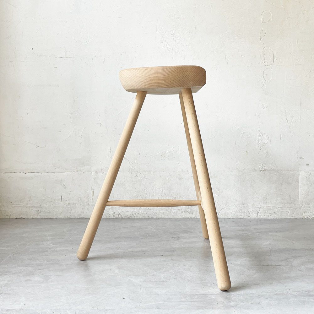 ワーナー Werner シューメーカーチェア Shoemaker Chair NO.59 スツール ビーチ材 ソープ仕上げ ラーズ・ワーナー デンマーク 北欧家具 ★