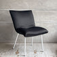 リーンロゼ ligneroset ロゼカラン ROSET Calin steel leg ダイニングチェア  ブラック×ホワイト キルティング スチールレッグ パスカル ムールグ フランス C ♪